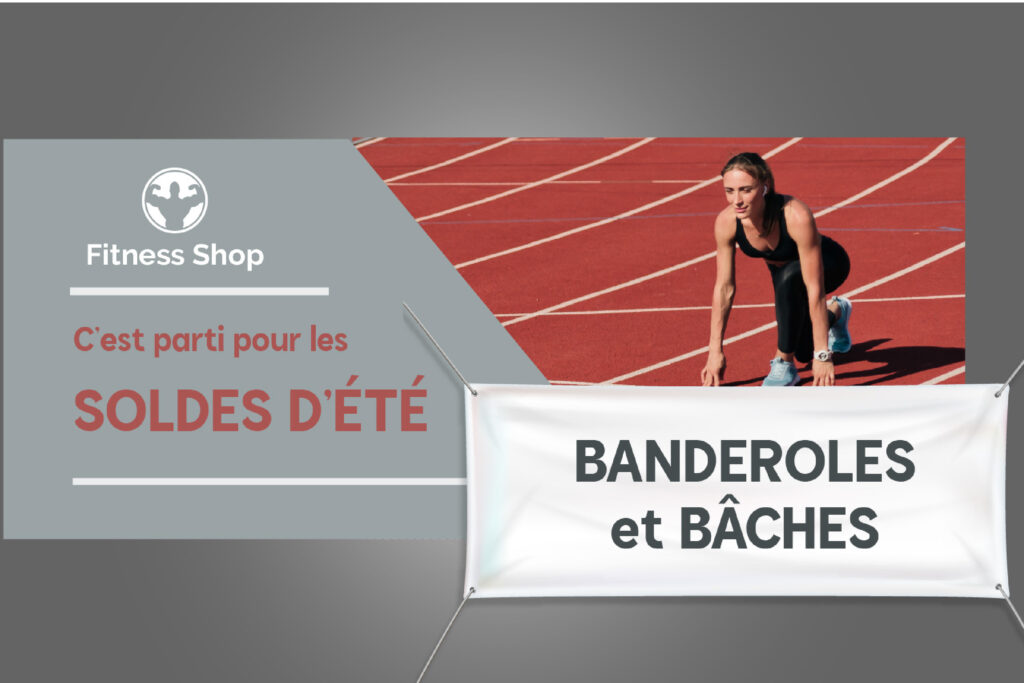Banderoles et bâches publicitaires