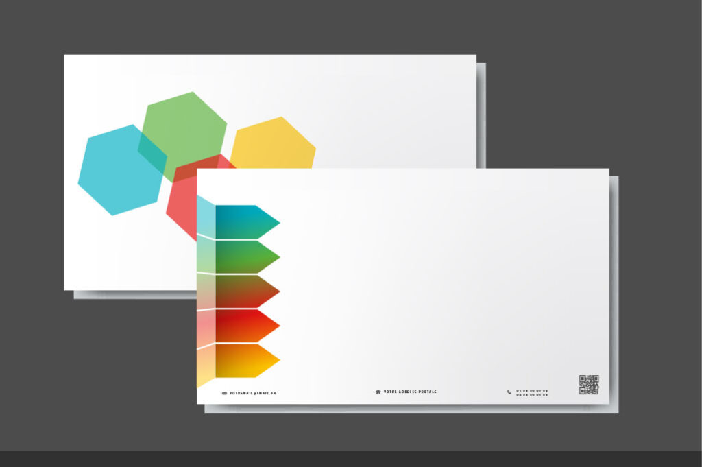 Carte de correspondance à personnaliser