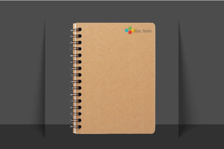 Carnet de notes à personnaliser avec votre logo