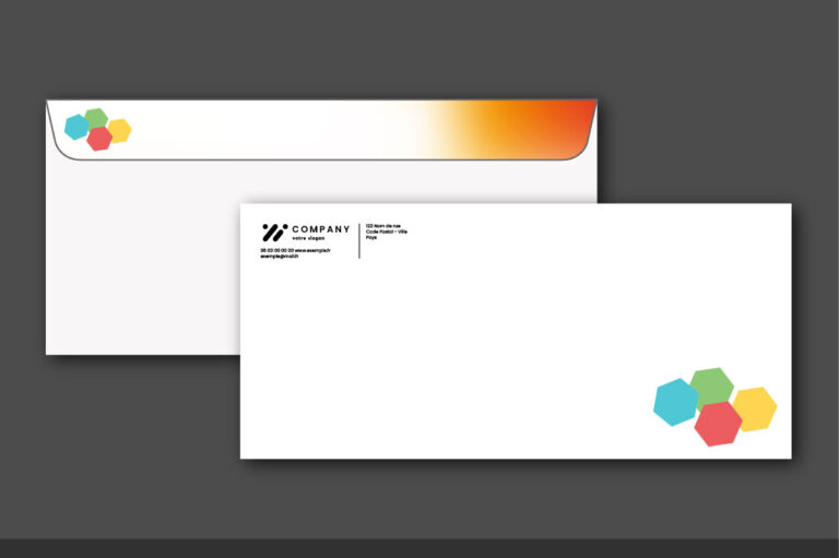 Enveloppes à personnaliser