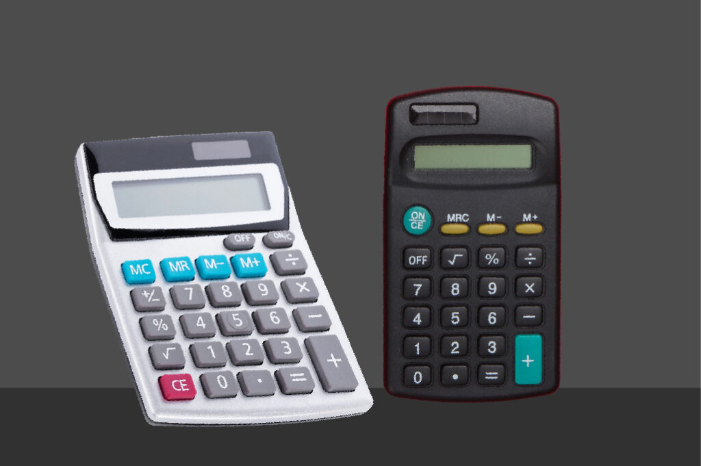 Gamme de calculatrices