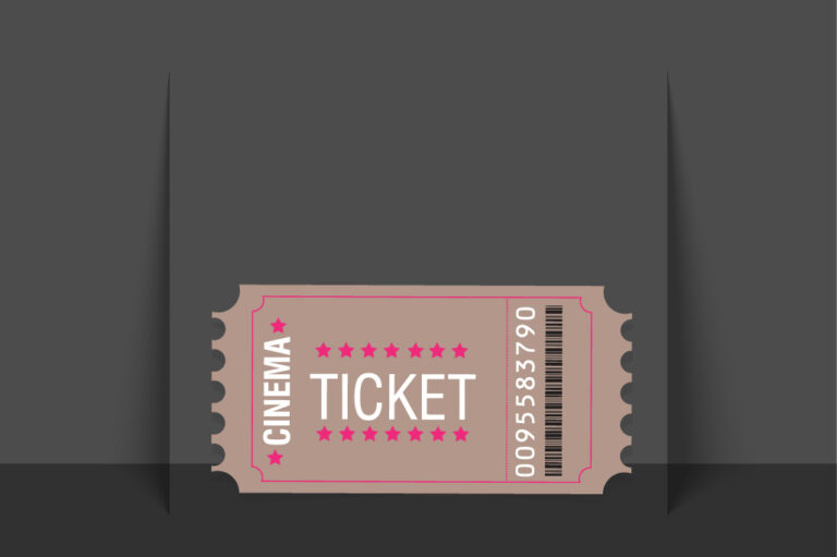 Ticket d'entrée à personnaliser
