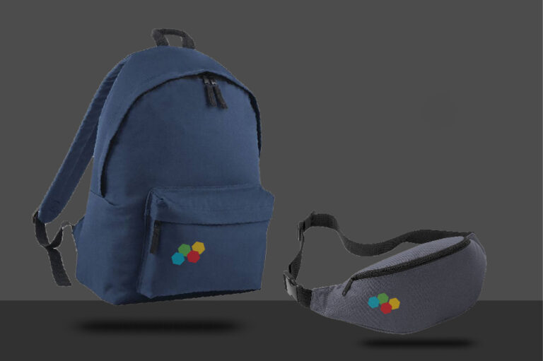 Sac à dos et banane à personnaliser à votre marque