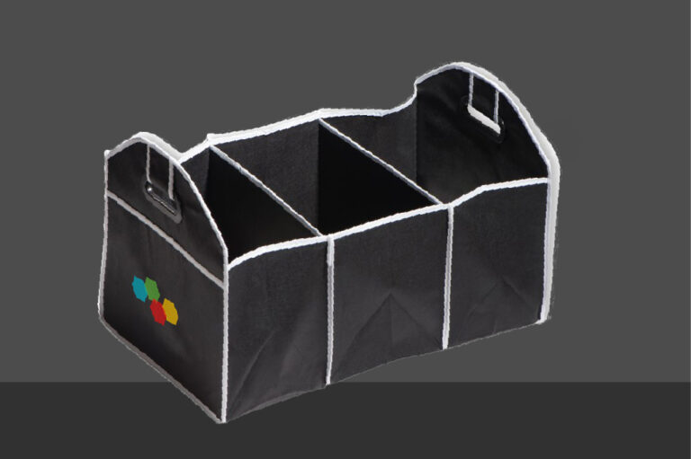 Rangement coffre voiture pour les courses