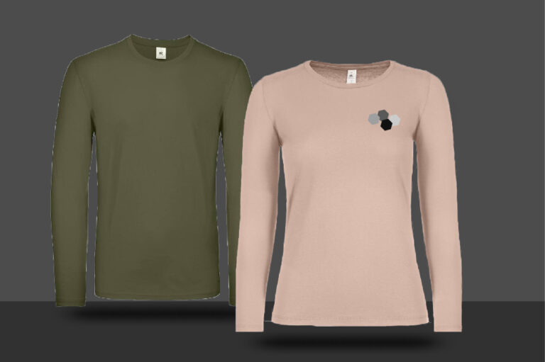 Tee shirt manches longues à personnaliser