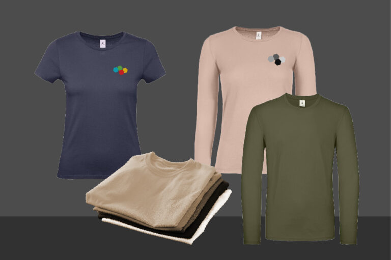 Gamme de tee shirt personnalisables à votre marque