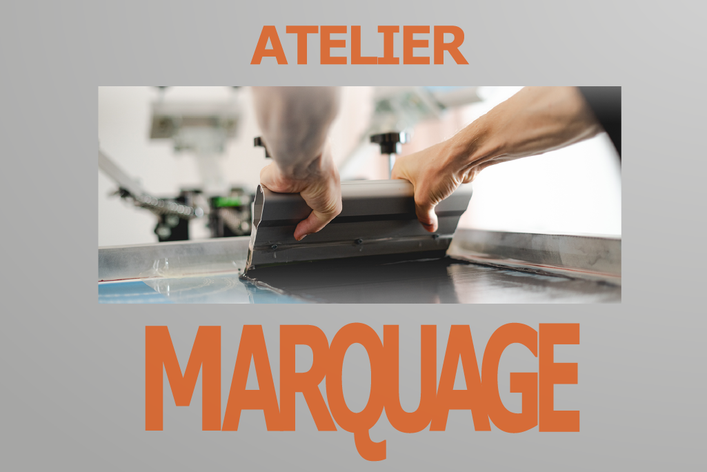 atelier de marquage intégré à l'imprimerie