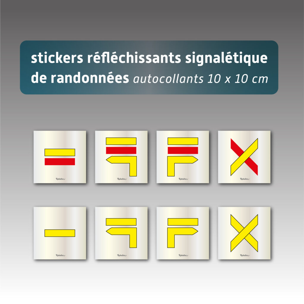 Nouveaux panneaux et adhésifs de signalétique : un balisage de randonnée plus clair et plus durable