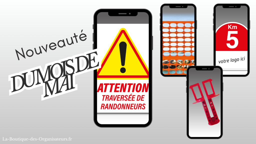 Nos nouveautés produits pour sécuriser et valoriser vos événements sportifs